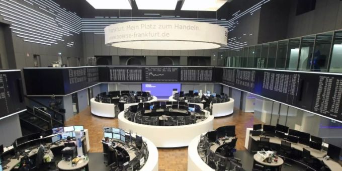 Börse in Frankfurt Börse in Frankfurt