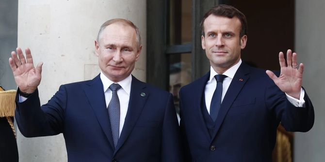 Ukraine Krieg Putin Macron