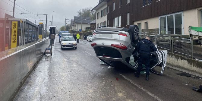 Unfall in Hölstein