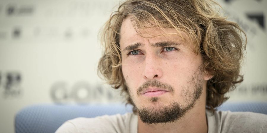 Alexander Zverev hatte sich bei den French Open im Vorjahr schwer verletzt.