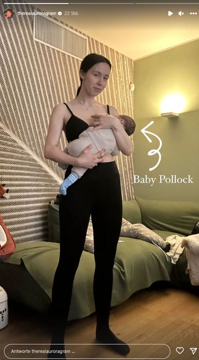Doch Aurora, die Tochter von Michelle Hunziker, kann darüber lachen und nennt ihren Bub einen kleinen Künstler! Aurora
