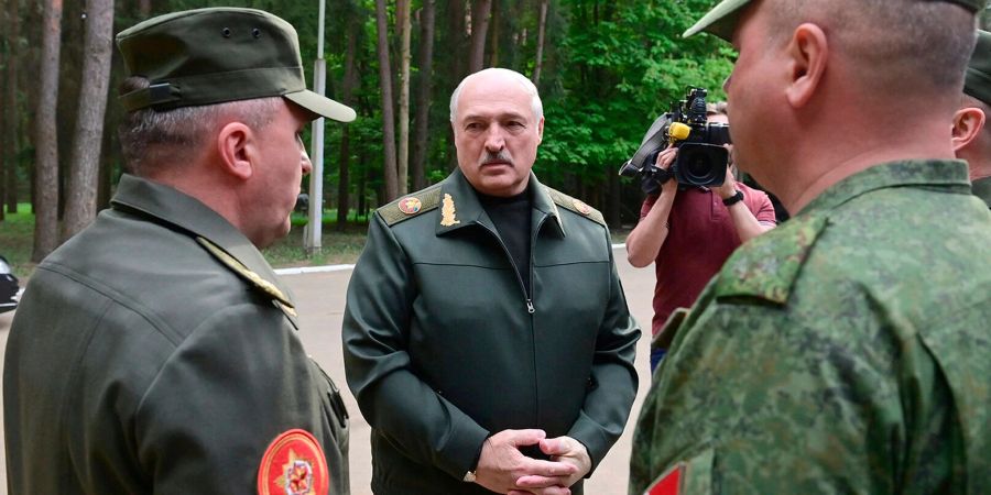 Will nicht verraten, um wieviele Atomwaffen es sich handelt: Alexander Lukaschenko.