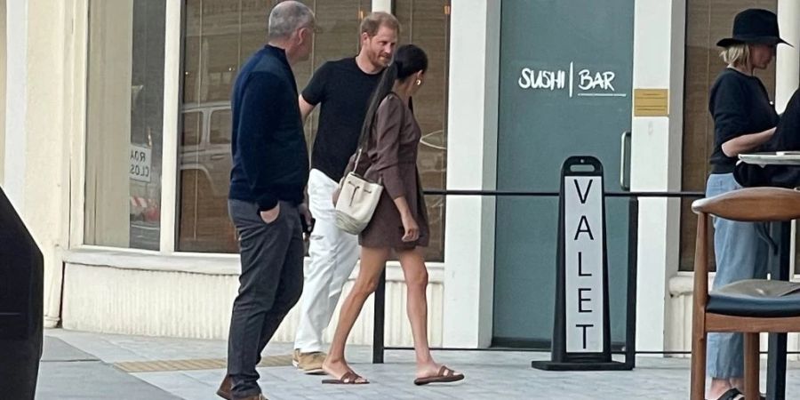 Meghan Markle und Prinz Harry zeigten sich erst kürzlich beim Sushi-Essen.