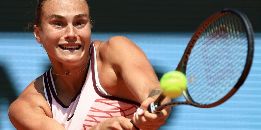 Aryna Sabalenka hat sich von Machthaber Alexander Lukaschenko distanziert.