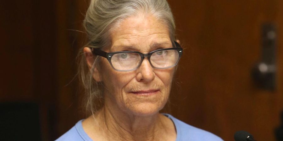 Leslie Van Houten bei einer Bewährungsanhörung in der California Institution for Women. (Archivbild)