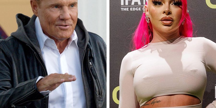 Liegen im Clinch: Dieter Bohlen und Katja Krasavice.