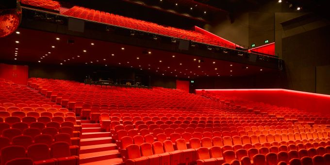Saal des Theater 11 in Zürich. Saal Theater 11