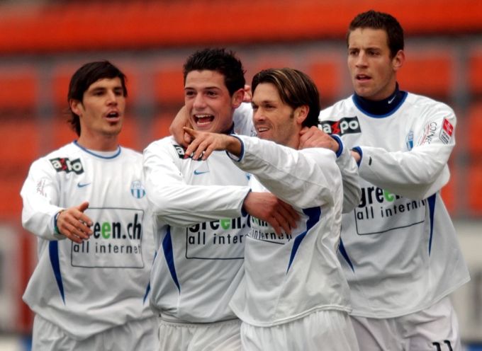 Blerim Dzemaili (2.v.l.) debütiert 2003 als Profi für den FCZ – jetzt beendet er mit 37 Jahren seine Karriere. FC Zürich