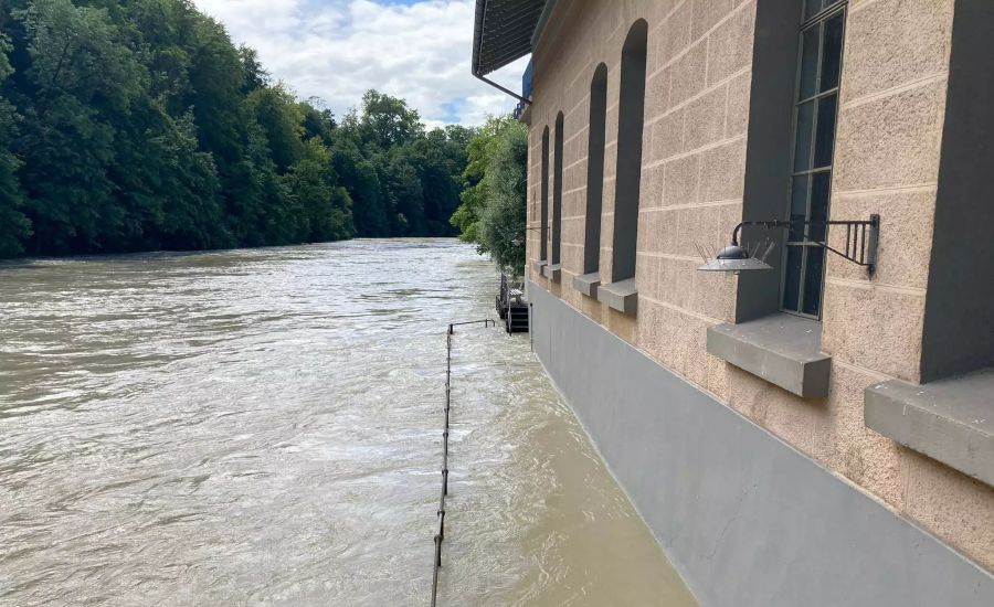 Letzte Woche standen Teile des Mattequartiers unter Wasser.