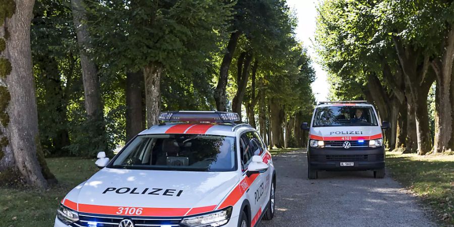 Die Polizei Basel-Landschaft hat am Mittwochabend eine unbewilligte Demonstration aufgelöst. (Archivbild)