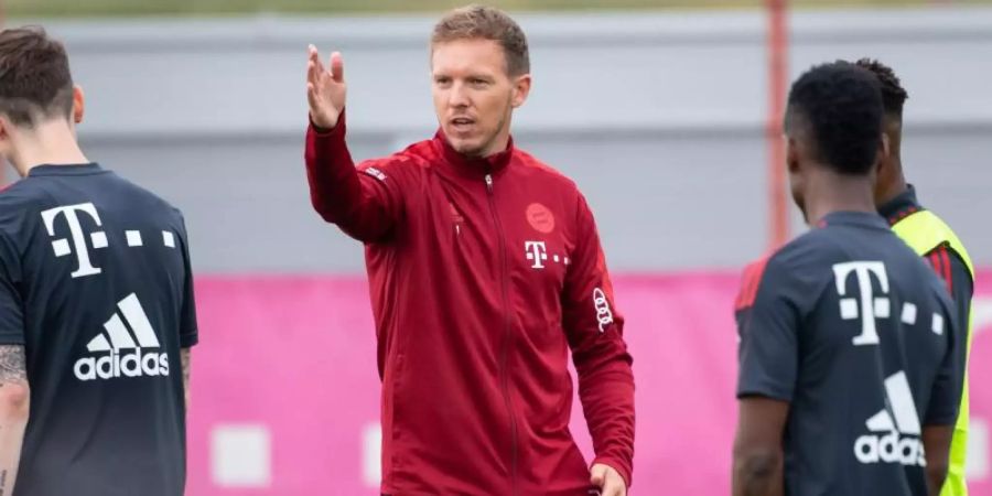 Will die Bayern-Stars behutsam an seine Vorstellungen heranführen: Julian Nagelsmann. Foto: Sven Hoppe/dpa