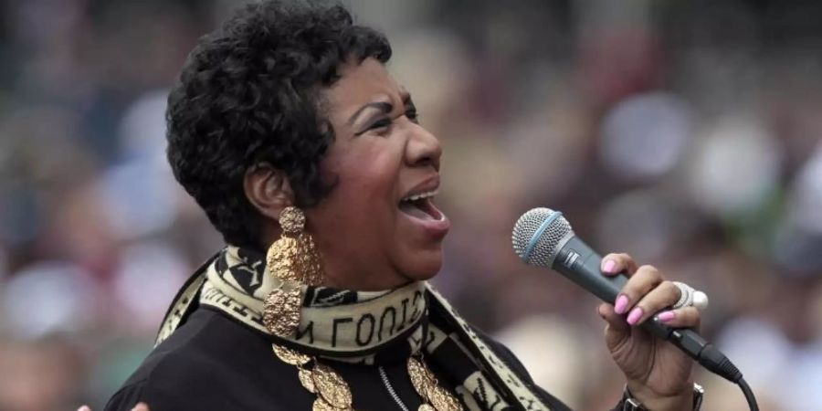 Aretha Franklin hat einen Song von den Doobie Brothers gecovert. Foto: Jeff Kowalsky/epa/dpa