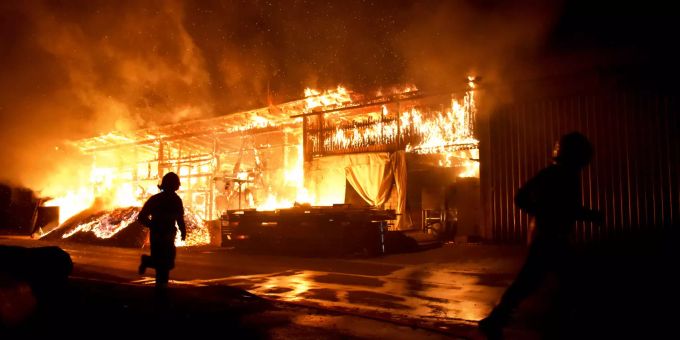 Beim Brad wurde niemand verletzt. Brand