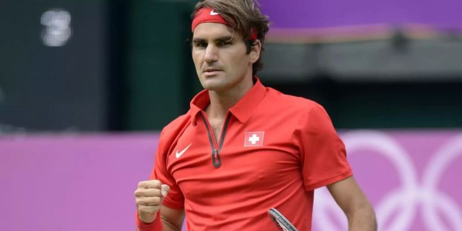 Roger Federer hat vor kurzem seinen 40. Geburtstag gefeiert. Foto: Andy Rain/EPA/dpa