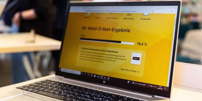 Der Wahl-O-Mat wird für die Bundestagswahl 2025 besonders häufig beansprucht. Foto: BPB/Bundeszentrale für politische Bildung /dpa bundestagswahl