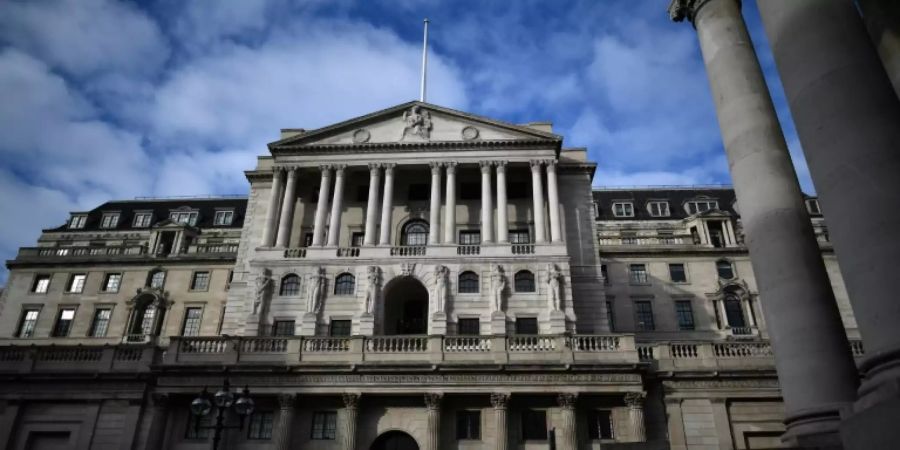 Die Bank of England in London