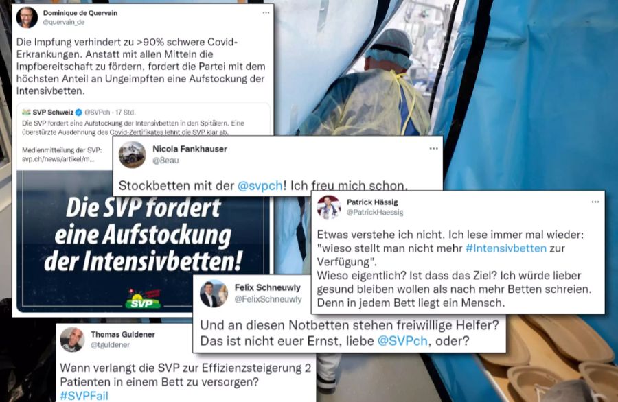 SVP Aufstockung Intensivbetten Hässig