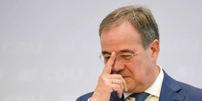 Laschet bei einer CDU-Veranstaltung in Stuttgart Laschet bei einer CDU-Veranstaltung in Stuttgart