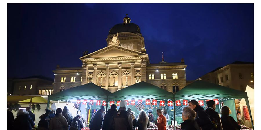 Das war der letzte Zibelemärit in Bern: jener vom 25. November 2019.