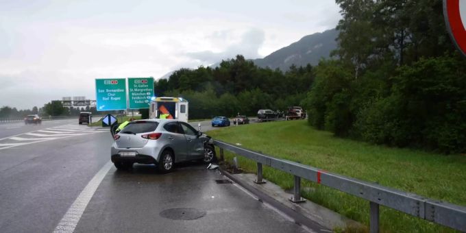 Unfall In Mels.