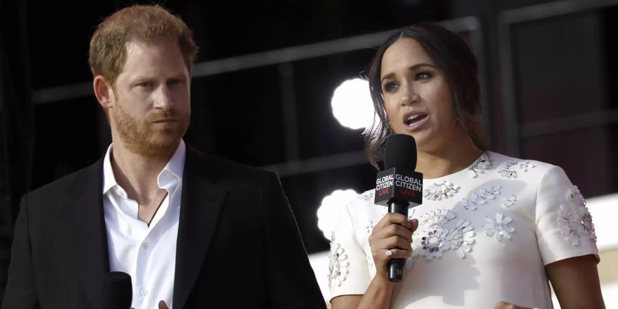 Prinz Harry und Meghan Markle auf New-York-Tour.