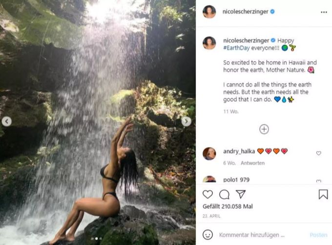 Bei solchen Schnappschüssen bekommen Nicoles Fans Schnappatmung. nicole