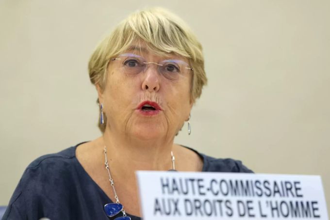 Michelle Bachelet, die Hohe Kommissarin für Menschenrechte der Vereinten Nationen, sprach am Montag in Genf über die Lage in Afghanistan. Taliban