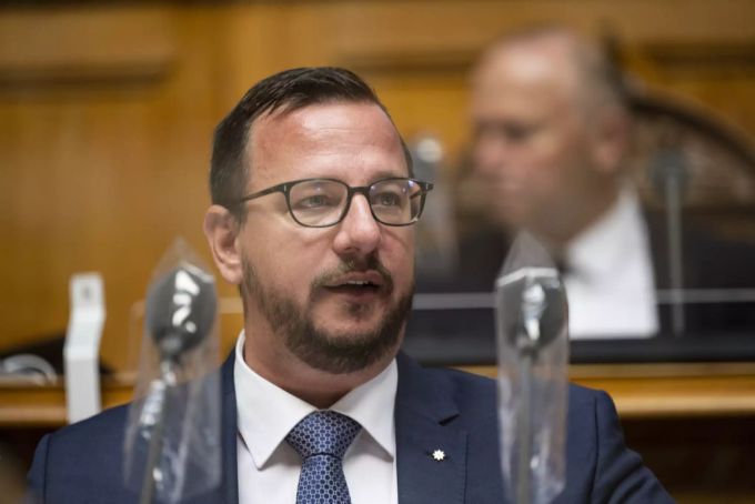 Philipp Matthias Bregy (VS) ist seit Mai 2021 Fraktionschef der Mitte. die Mitte