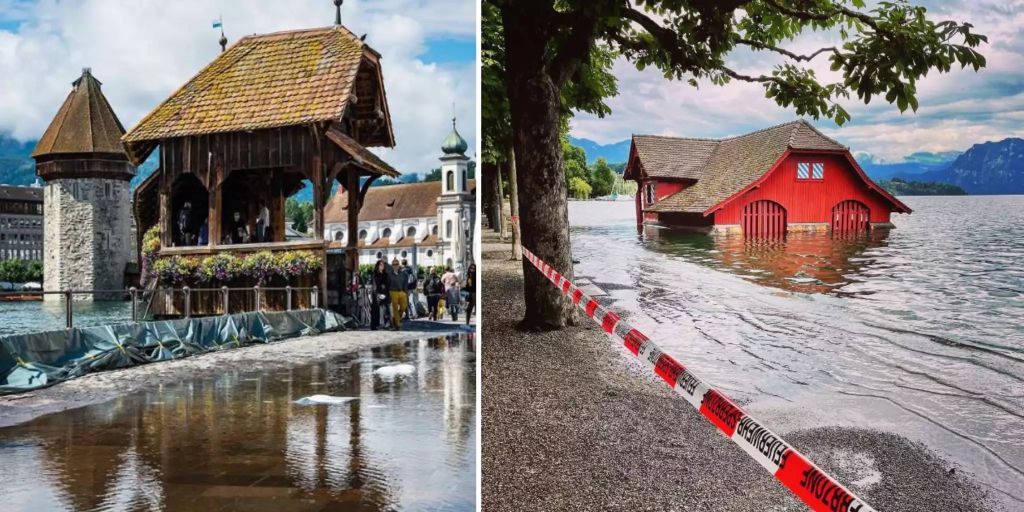 Hochwasser: Vierwaldstättersee wird kritischen Pegel überschreiten - Vimarsana News