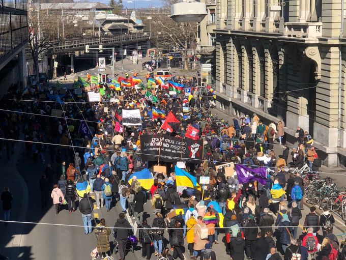 Friedensdemo Bern