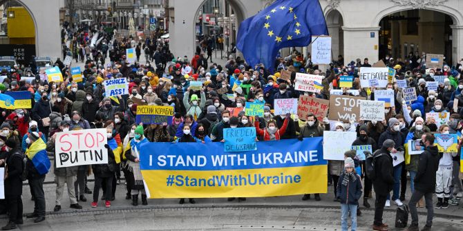 Ukraine-Konflikt - Demonstration in München