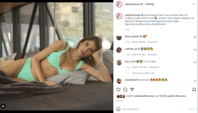 Und so antwortet Ex-Liebe Cathy Hummels auf das neue Datinglück. Cathy Hummels Mats Hummels