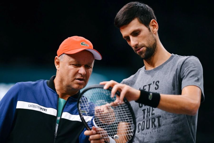 Novak Djokovic Marian Vajda