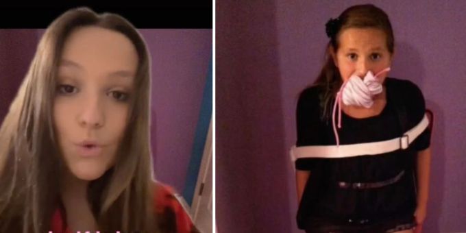Wohl etwas zu weit ging eine damals zwölfjährige TikTokerin, um die Aufmerksamkeit ihres Freundes zu erhaschen. TikTok Entführung Kidnappig Mädchen