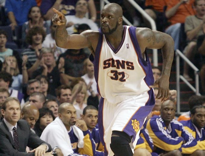 Shaquille O'Neal spielte jahrelang in der NBA. Shaquille O'Neal