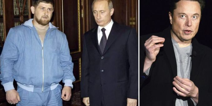 Kampfansage - Jetzt kriegt es Musk mit Putin-Bluthund Kadyrow zu tun