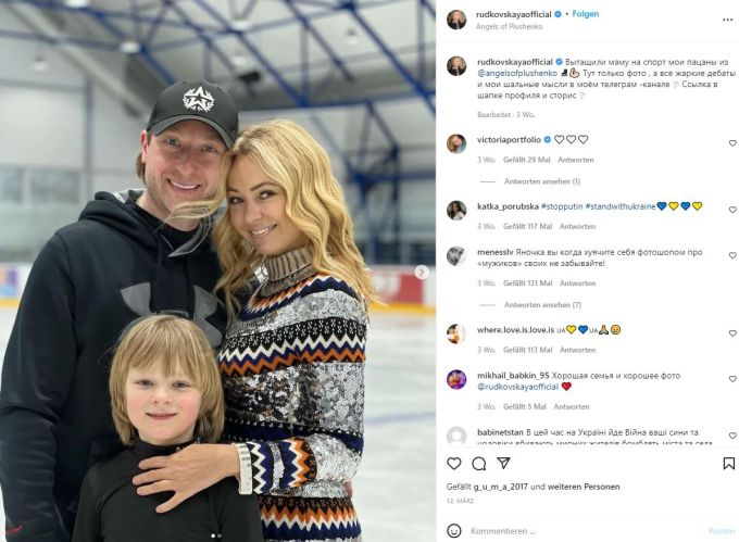 Die russische Influencerin Yana Rudkoskaya, Ehefrau von Eiskunstlauf-Olympiasieger Alexander Plyushenko, darf nicht mehr bei Chanel einkaufen. Ukraine-Krieg