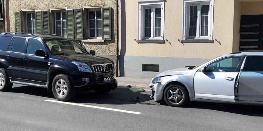 Verkehrsunfall in Schwanden