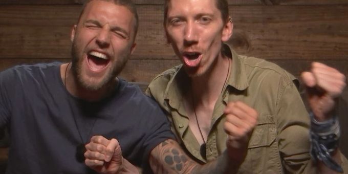 Filip Pavlovic und Manuel Flickinger kämpfen um die Dschungelkrone. Filip Pavlovic und Manuel Flickinger kämpfen um die Dschungelkrone.