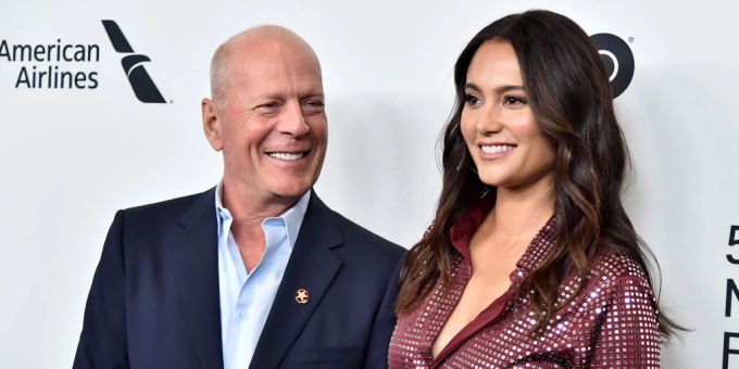 Bruce Willis und seine Frau Emma Heming Willis. bruce willis