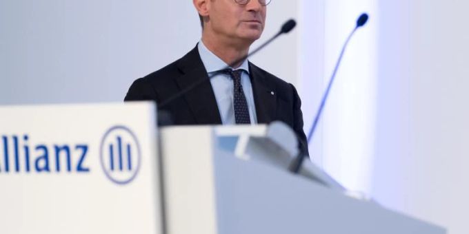 Oliver Bäte, Vorstandsvorsitzender des Versicherungskonzerns Allianz, 2018 in München. Foto: Sven Hoppe/dpa Oliver Bäte, Vorstandsvorsitzender des Versicherungskonzerns Allianz, 2018 in München. Foto: Sven Hoppe/dpa