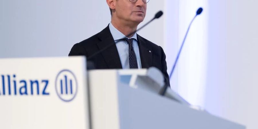 Oliver Bäte, Vorstandsvorsitzender des Versicherungskonzerns Allianz, 2018 in München. Foto: Sven Hoppe/dpa