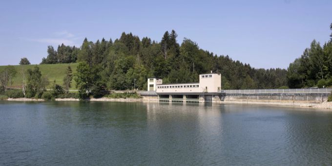 Die Sihl in Zürich. sihl
