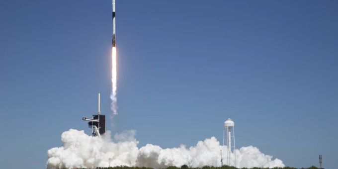Cape Canaveral - «Historischer Start»: Erste private Mission zur ISS aufgebrochen