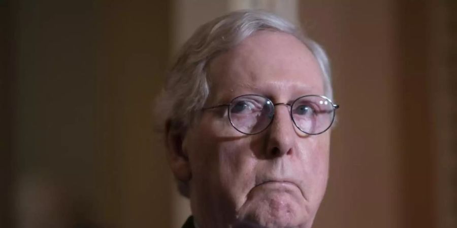 «Berlin kann immer noch die richtige Entscheidung treffen»: Mitch McConnell. Foto: J. Scott Applewhite/AP/dpa