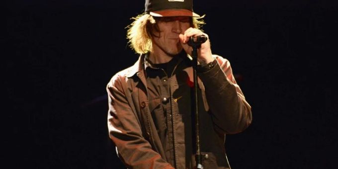 Mark Lanegan bei einem Auftritt 2012 screaming trees