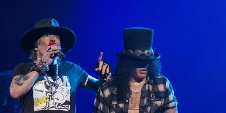 Axl Rose und Slash