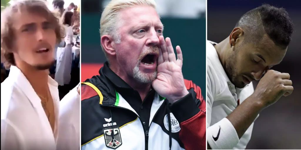 Boris Becker Beschimpft Nick Kyrgios Nach Zverev-Attacke Als «Ratte»