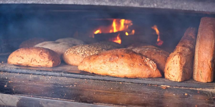 Brot im Ofen