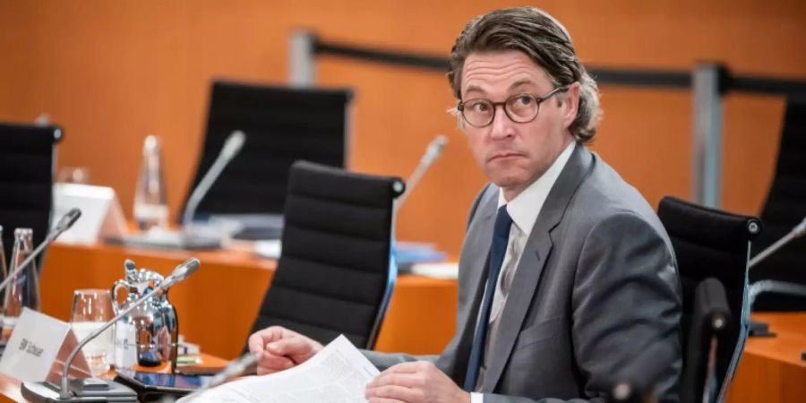 Verkehrsminister Andreas Scheuer